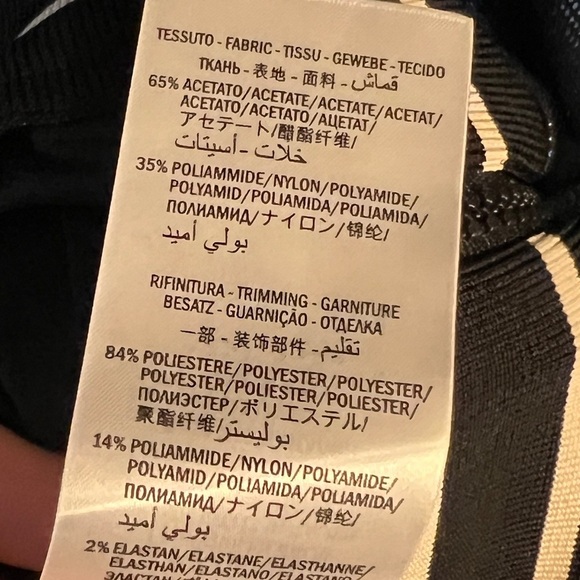 GUCCI Men’s Sylvie Web Blue Lame Logo Stripe Full Zip Track Jacket Size XS NEW - Picture 8 of 9